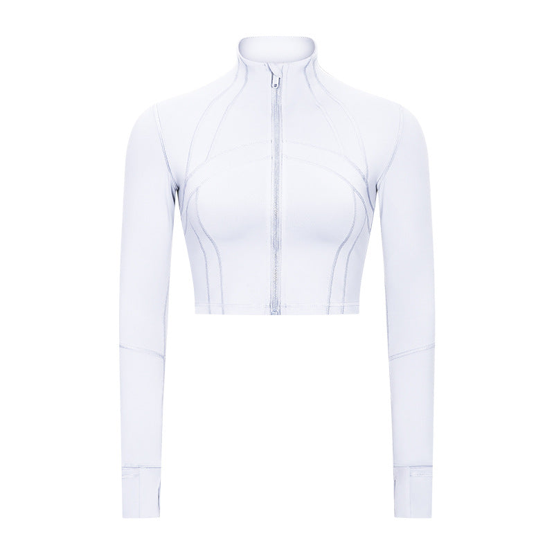 Elastic Slim-fit Yoga Top