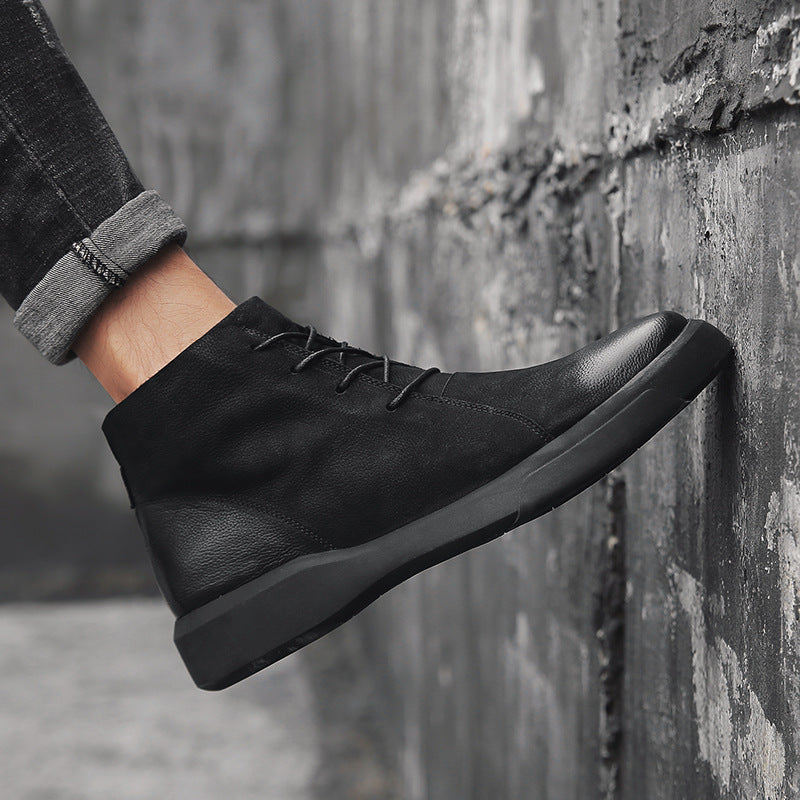 Martin High-top Leather Boots