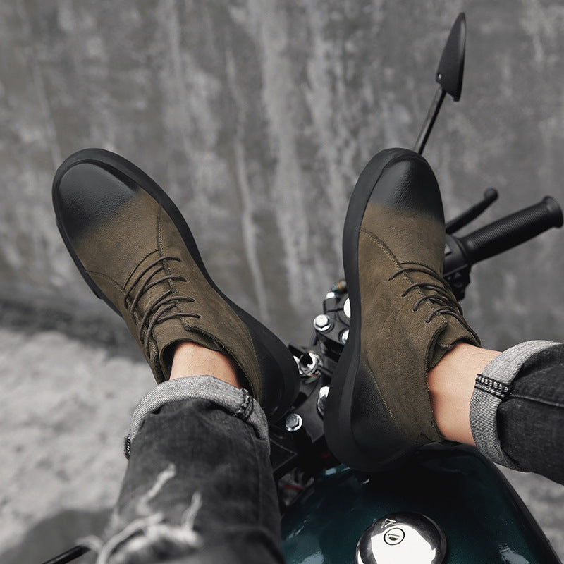 Martin High-top Leather Boots