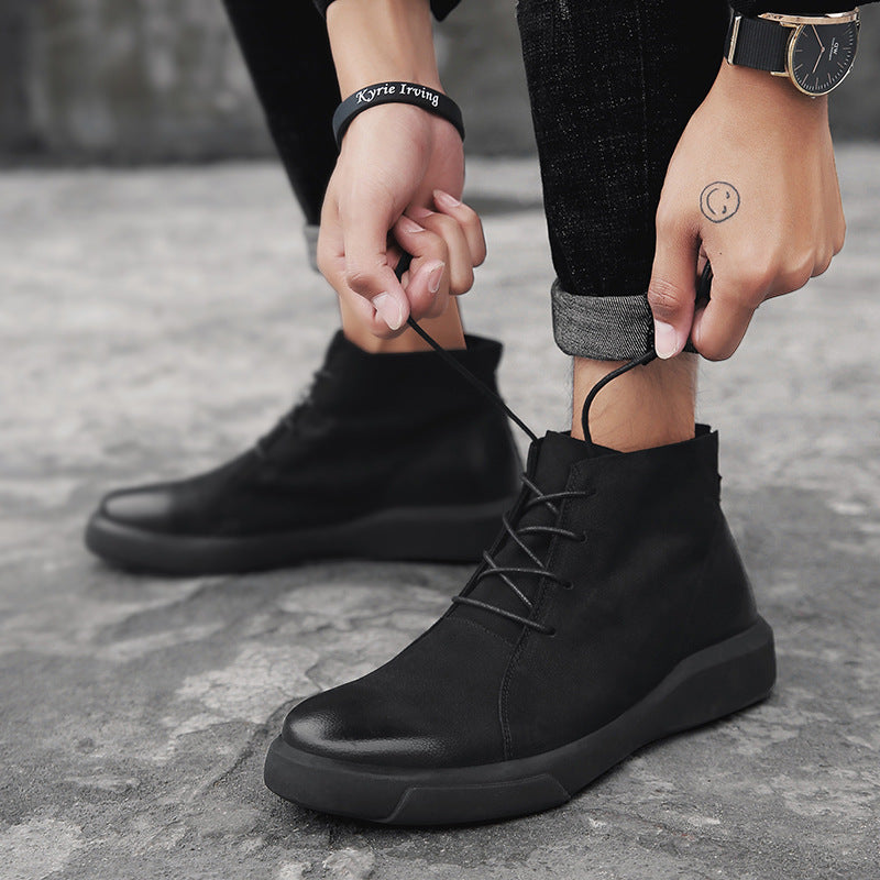 Martin High-top Leather Boots