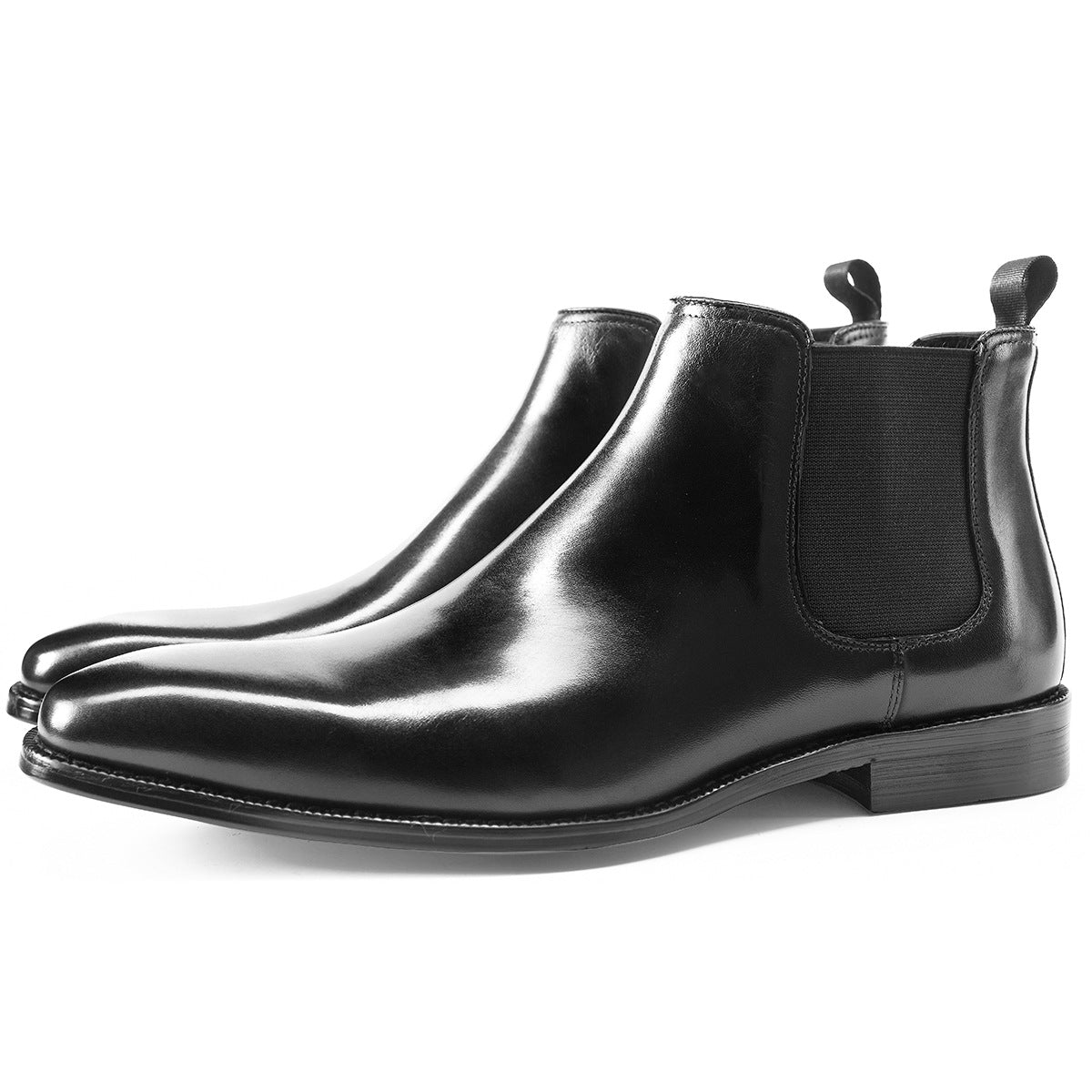 British Style Leather Chelsea Boots