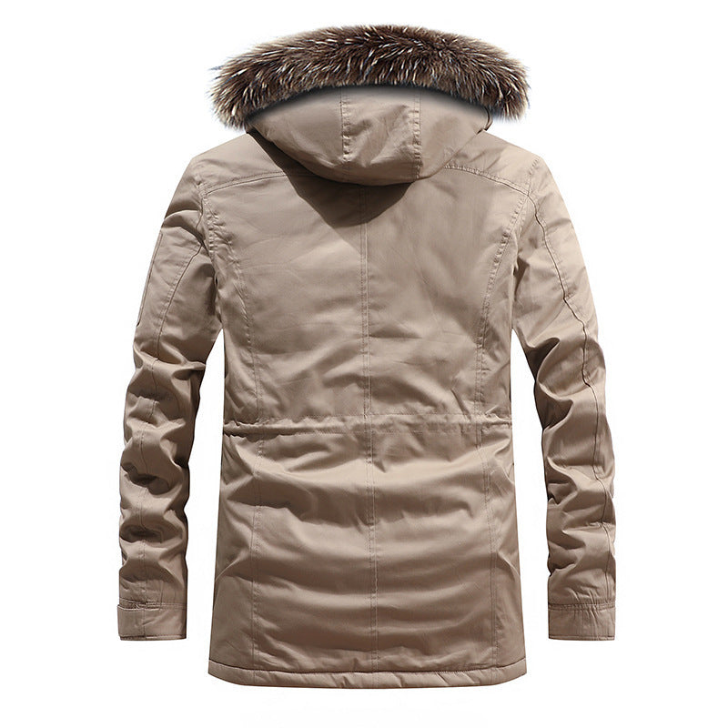 Cold Climate Faux Fur Hooded Parka