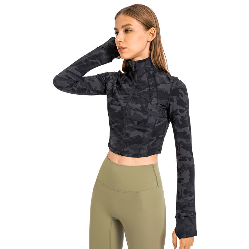 Elastic Slim-fit Yoga Top