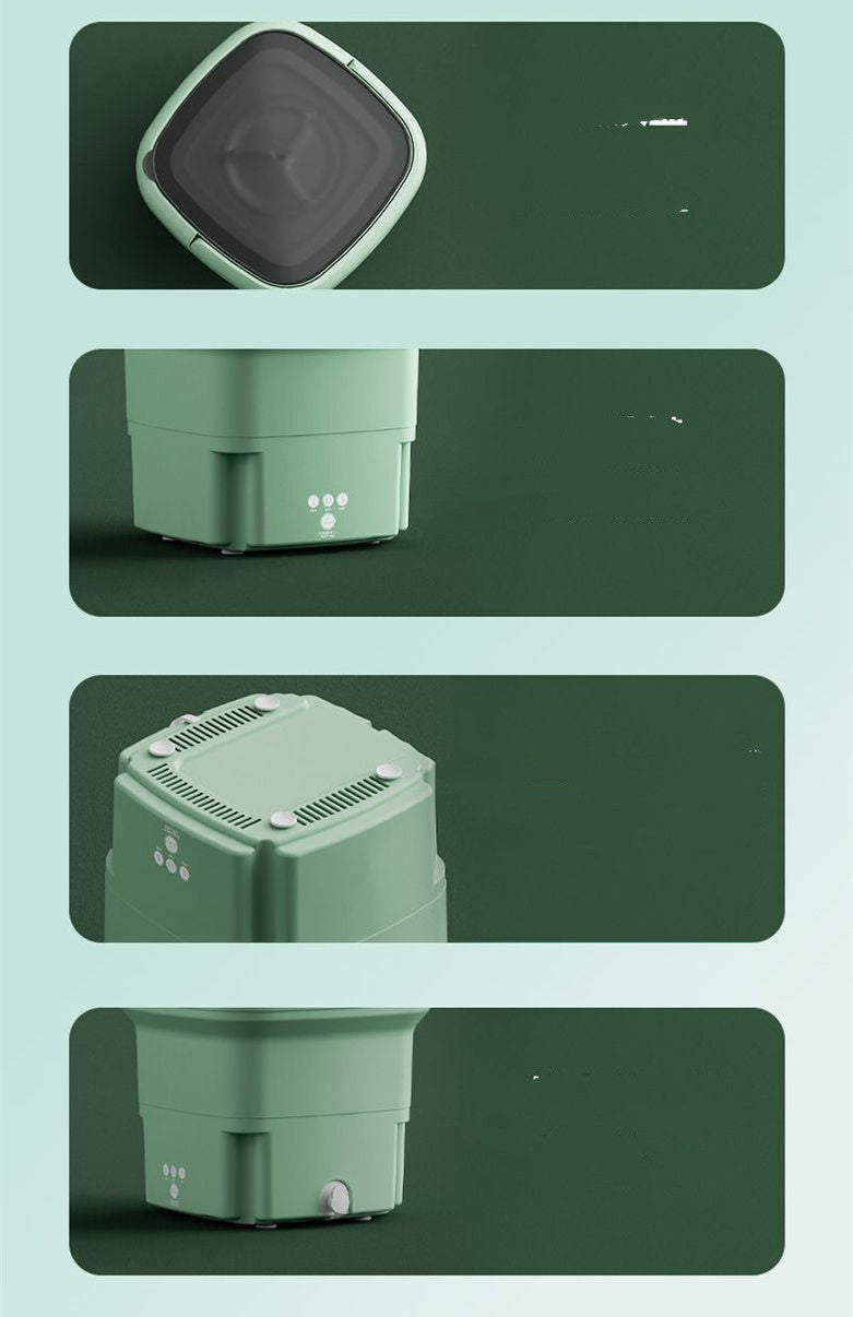 Folding Ultrasonic Portable Washing Machine