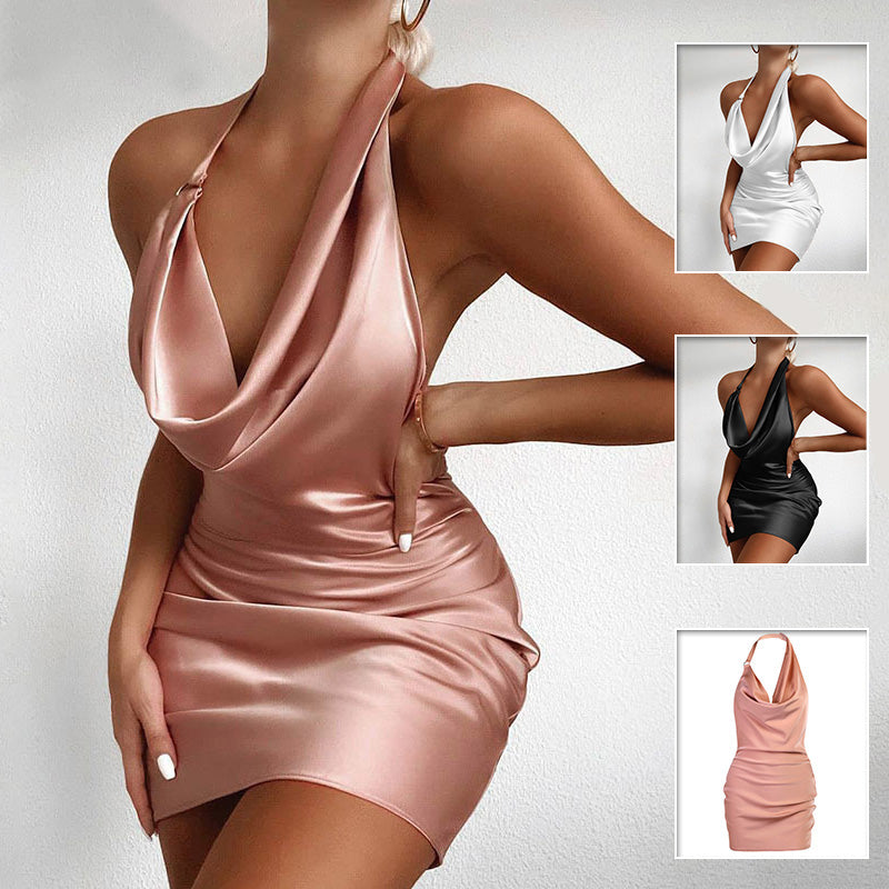 Satin Party Dress