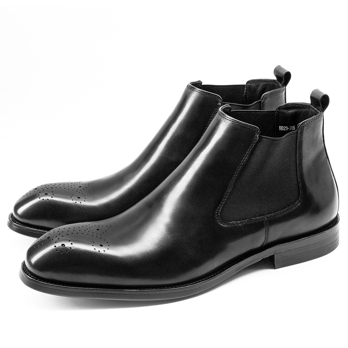 Medium Leather Chelsea Boots