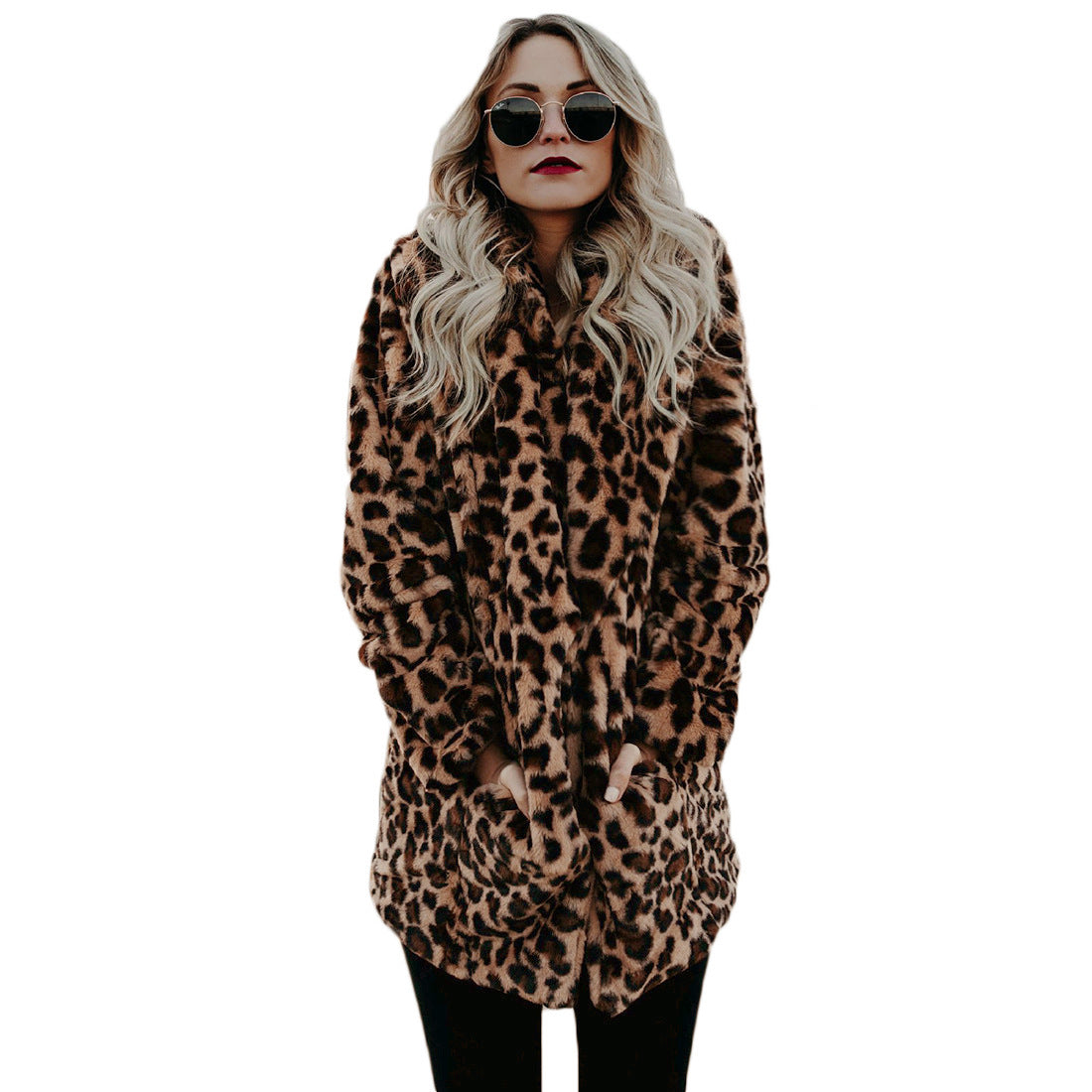 Faux Fur Women's Winter Coat