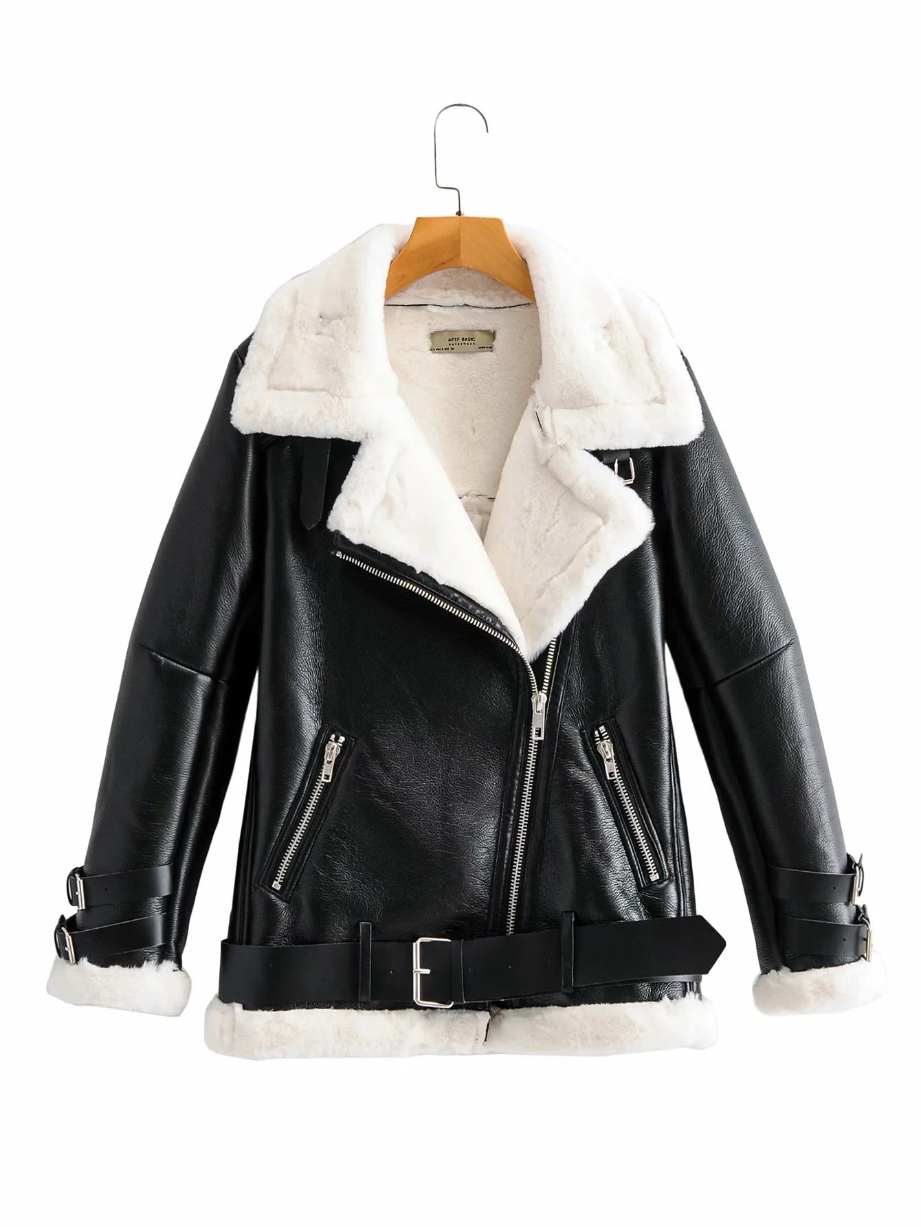 Autumn and Winter All-in-one Leather Jacket