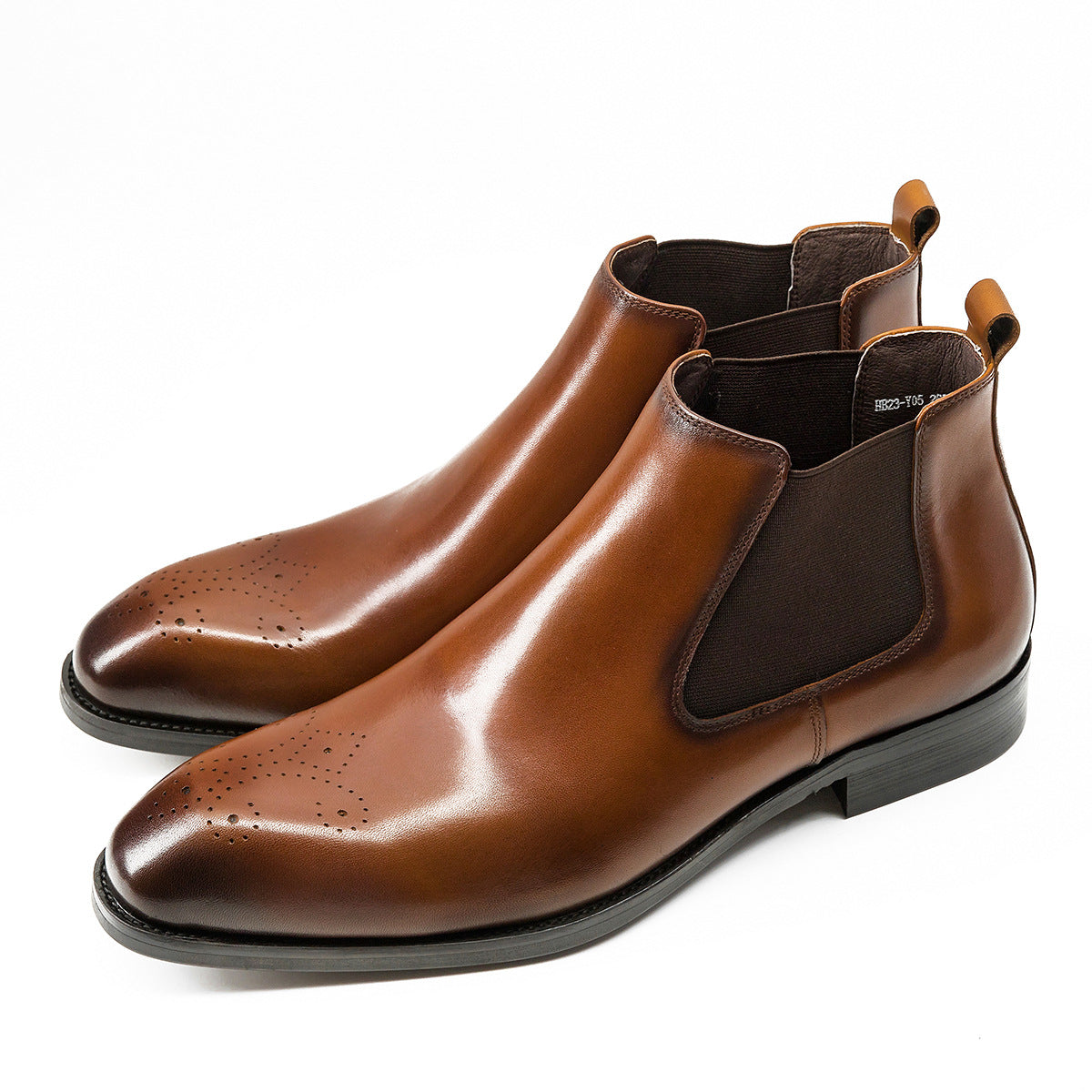 Medium Leather Chelsea Boots