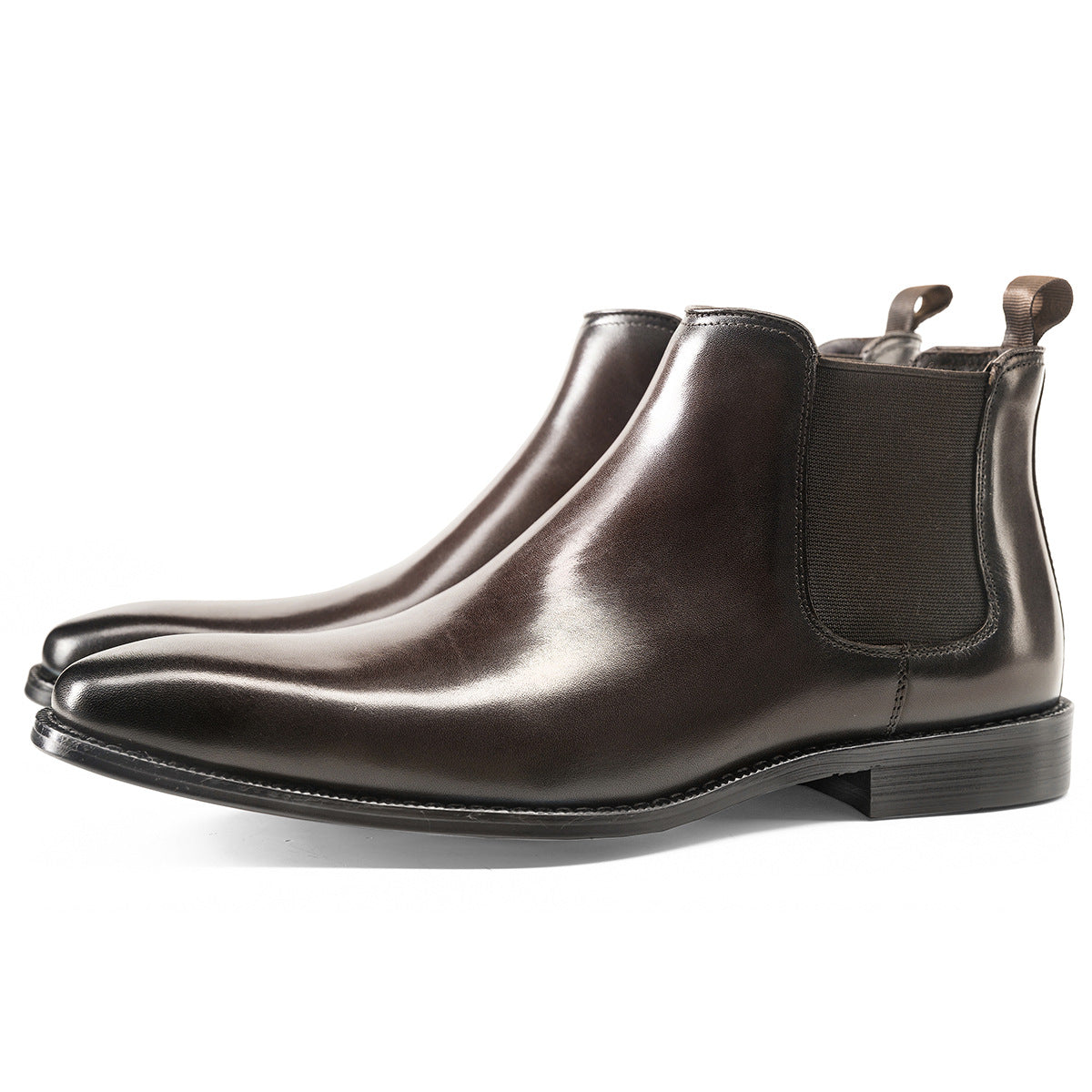 British Style Leather Chelsea Boots