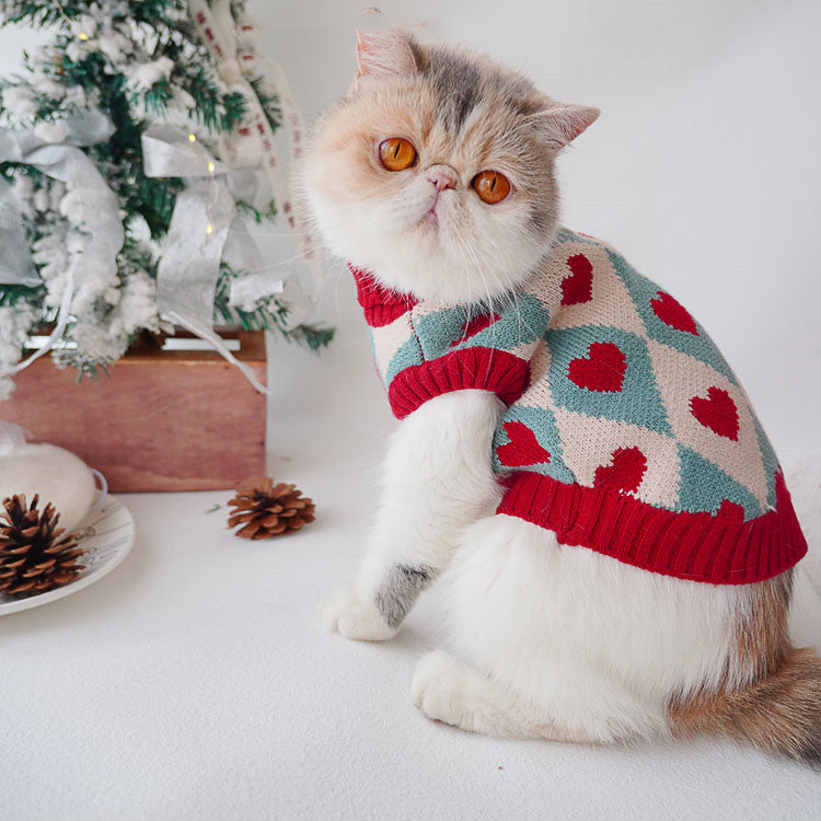 Christmas Cat Sweater