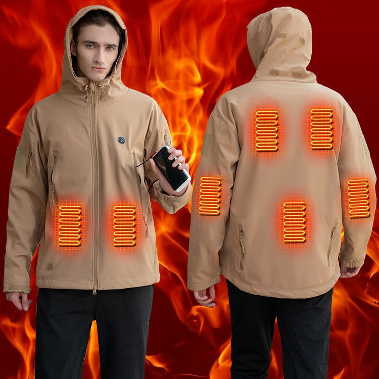 Tactical USB Heated Military Outdoor Jacket