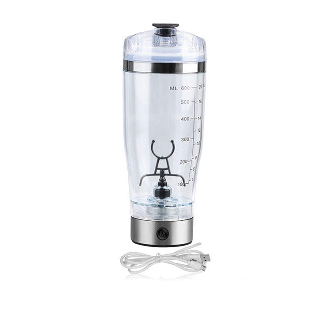 Rechargeable Electric USB Protein Shaker/Stirrer Bottle